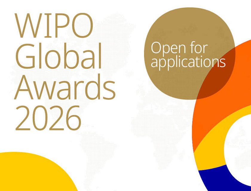 WIPO Global Awards 2026 Open for Applications